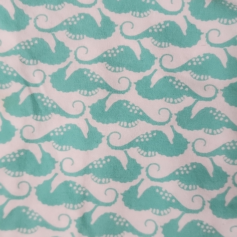 Minty SEAHORSE Print Shorty Shorts PERFECT 4 SUMMER! Sz. 6